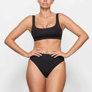 NWT SKIMS Signature Swim Tank Bikini Top